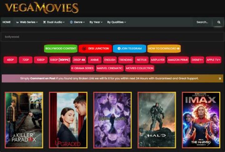 Exploring the Vegamovies Old Website: A Journey Through Time